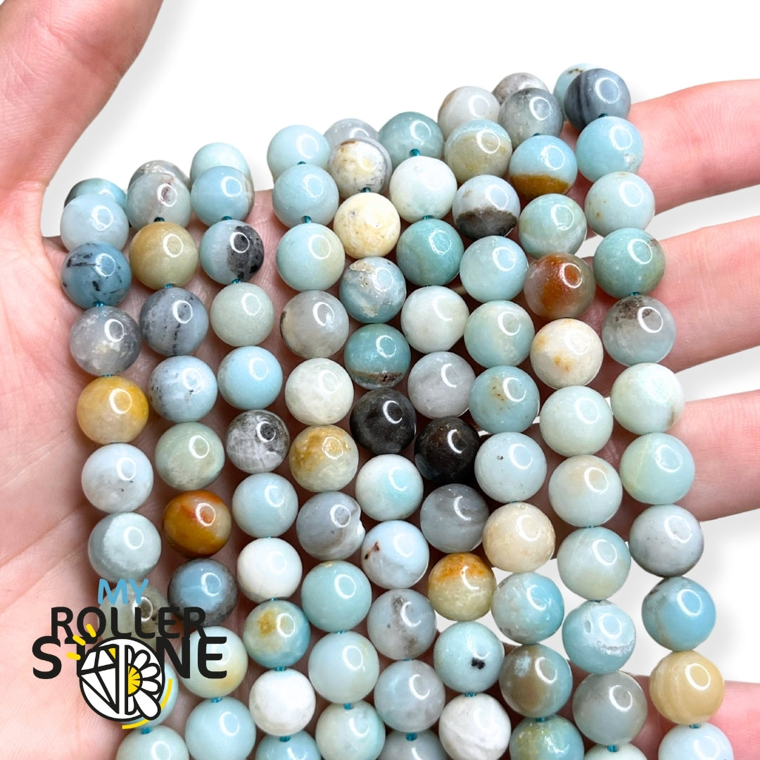 Perle amazonite 8 MM
