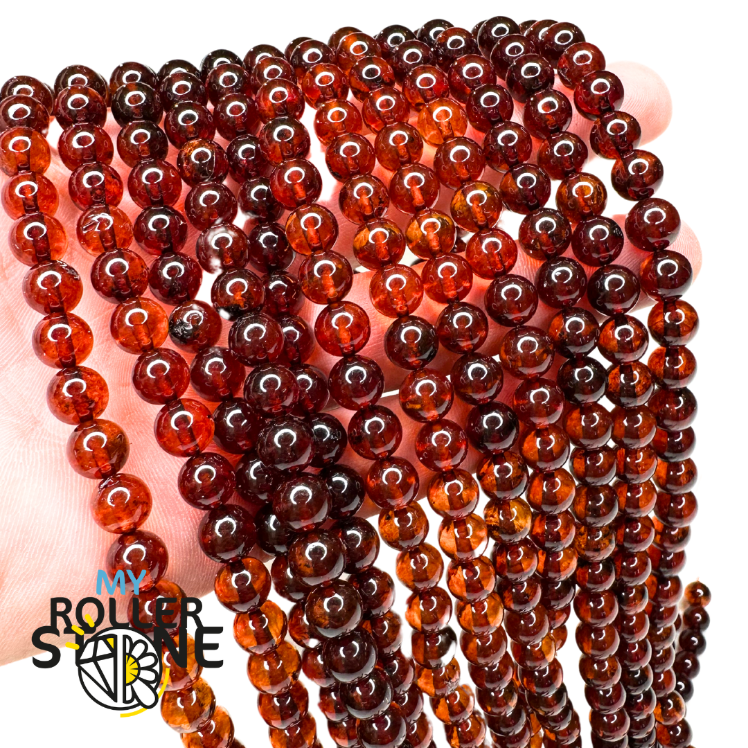 Perle Ambre Cognac - Perles