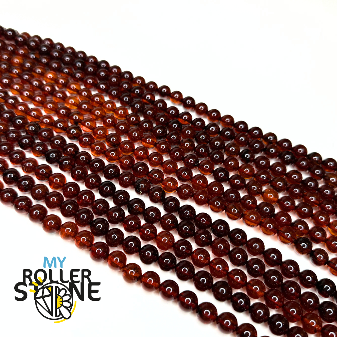 Perle Ambre Cognac - Perles