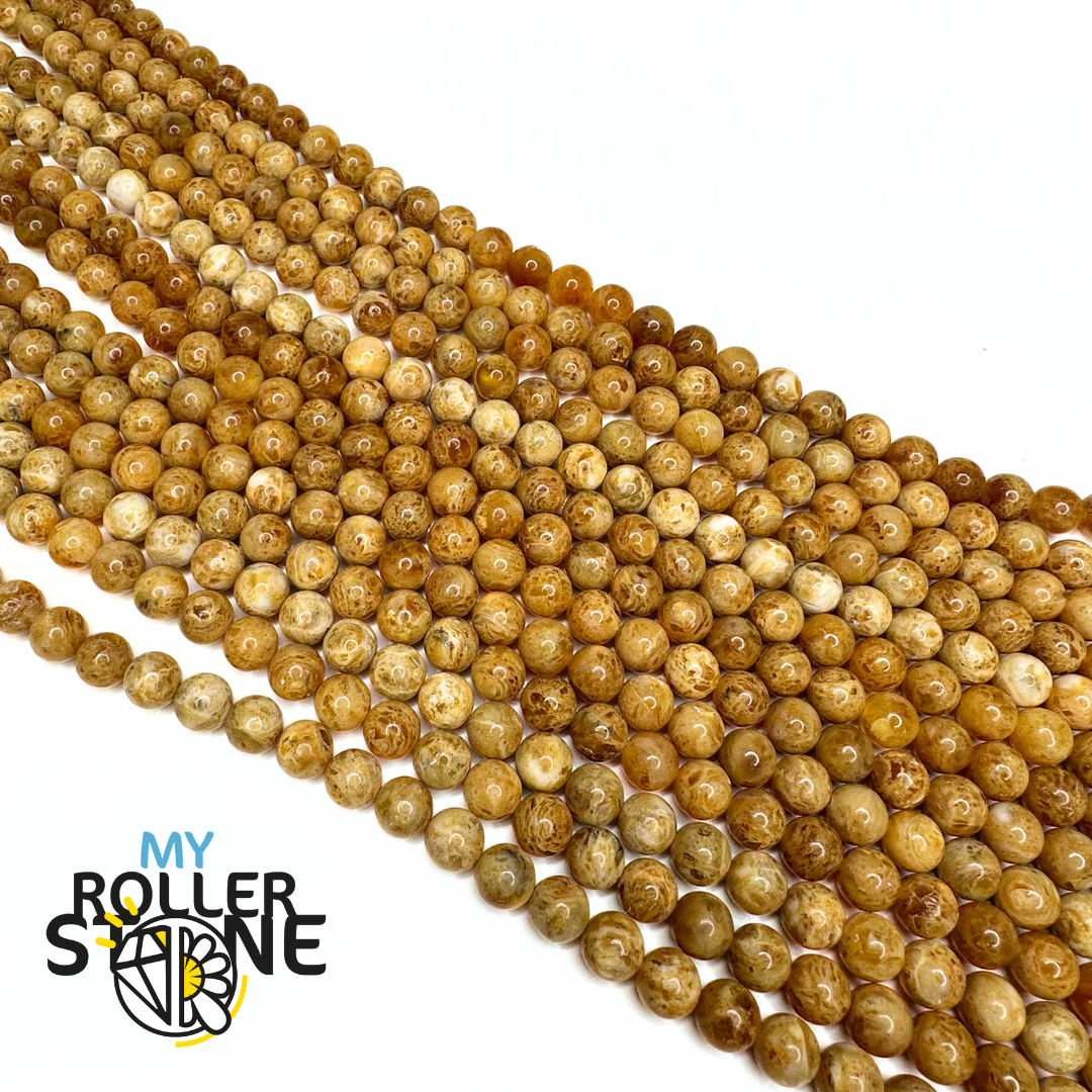 Perle Ambre laiteux - Perles