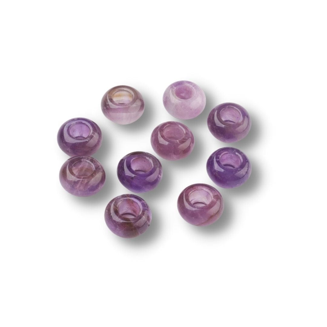 Perle Améthyste grand trou