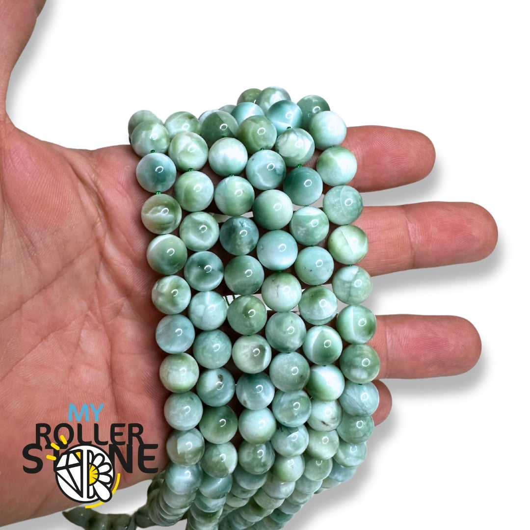 Perle Angélite du Brésil 8 MM