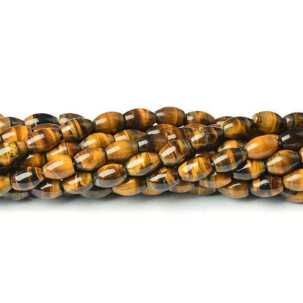 Perle baril Oeil de tigre - Perles
