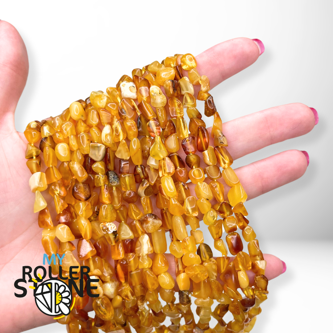 Perle Baroque Ambre - Perles