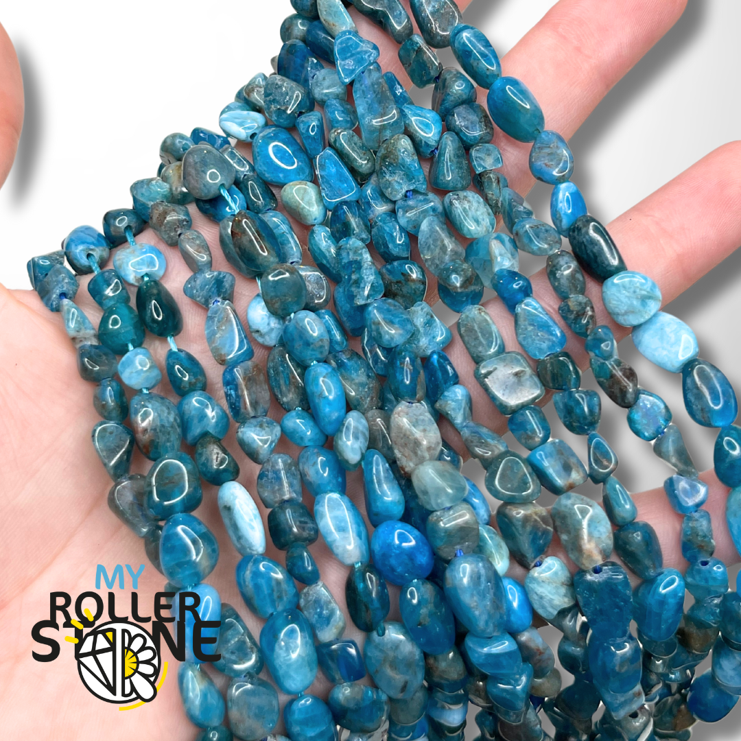 Perle Baroque Apatite Bleue - Perles