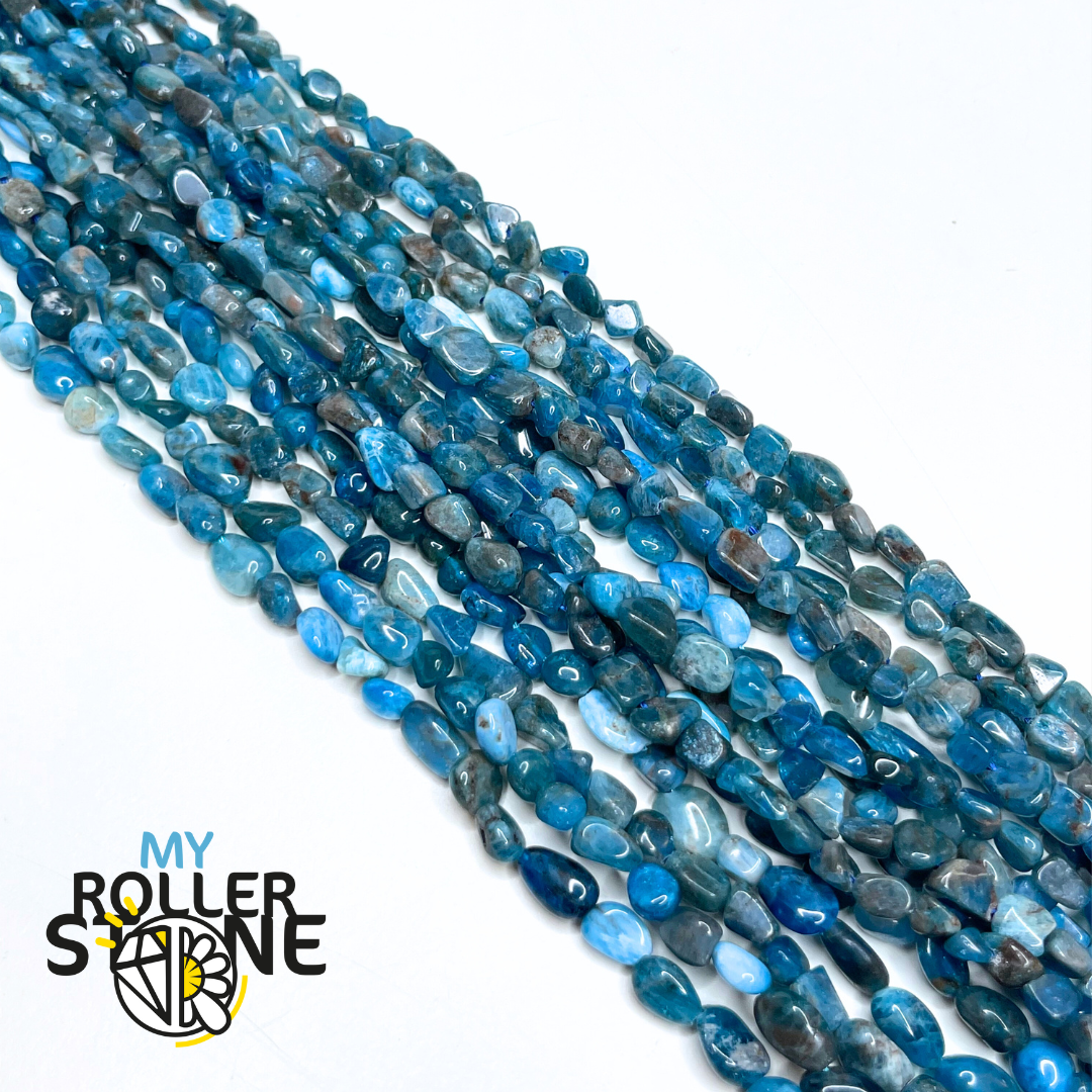 Perle Baroque Apatite Bleue - Perles
