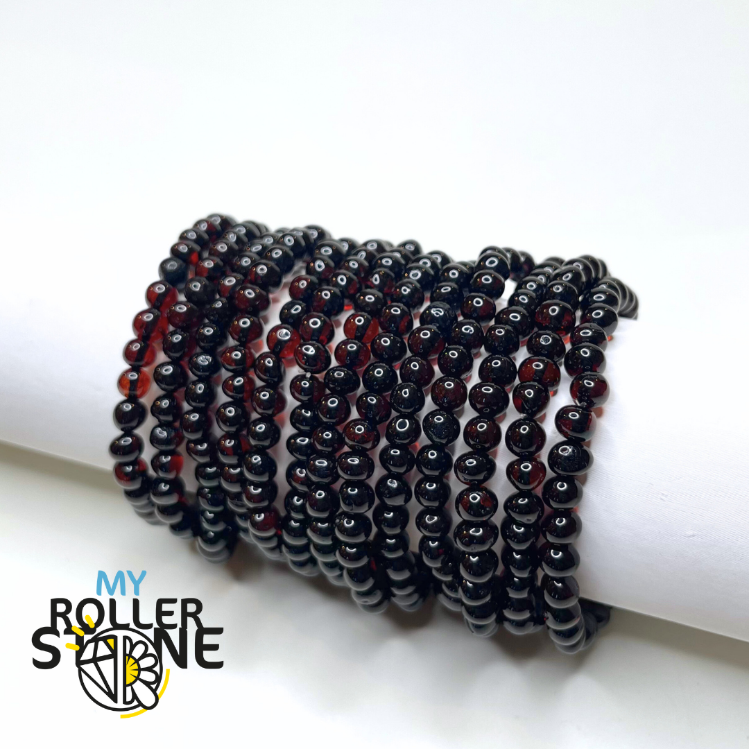 Perle Baroque d’Ambre Cerise - Bracelets