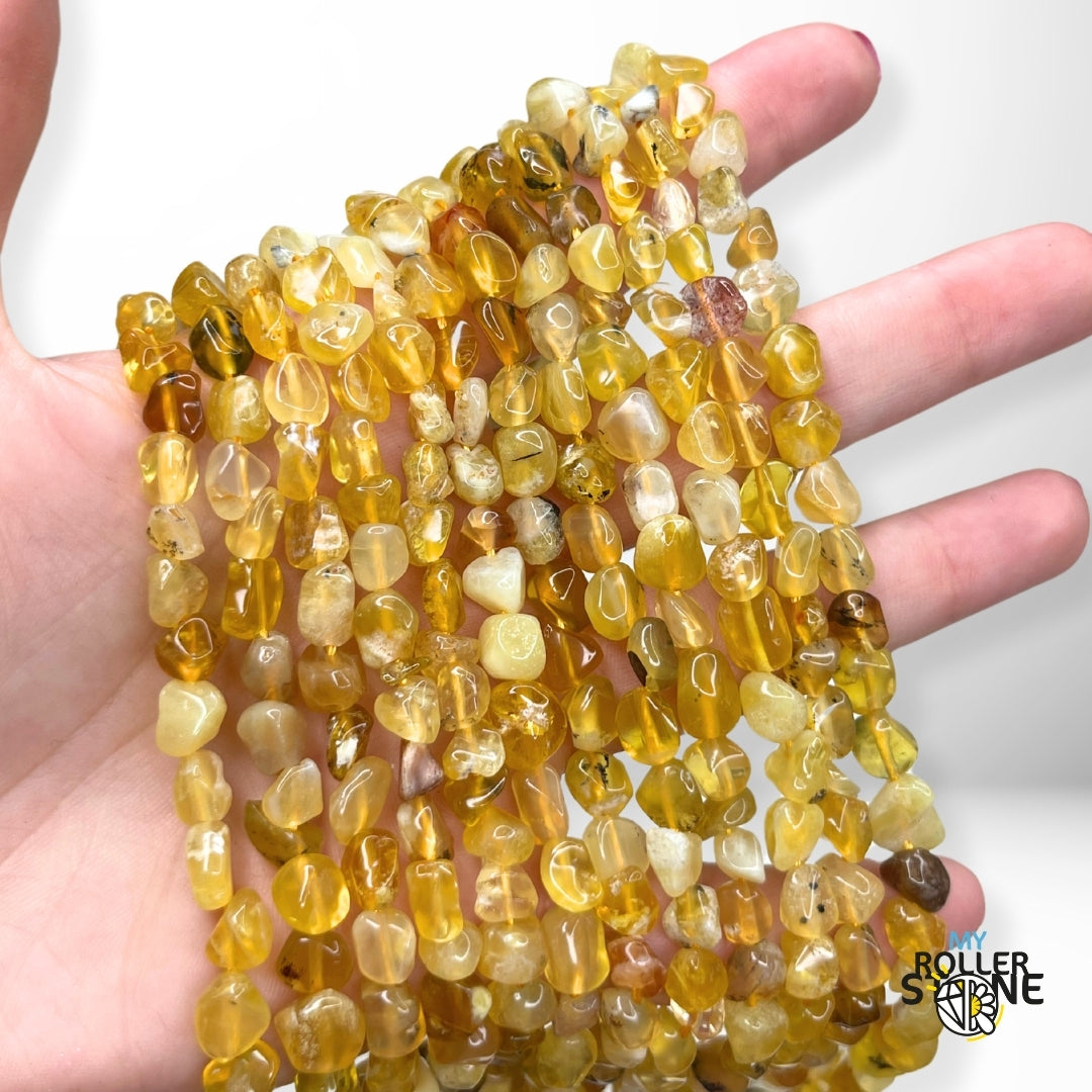 Perle Baroque Opale Jaune