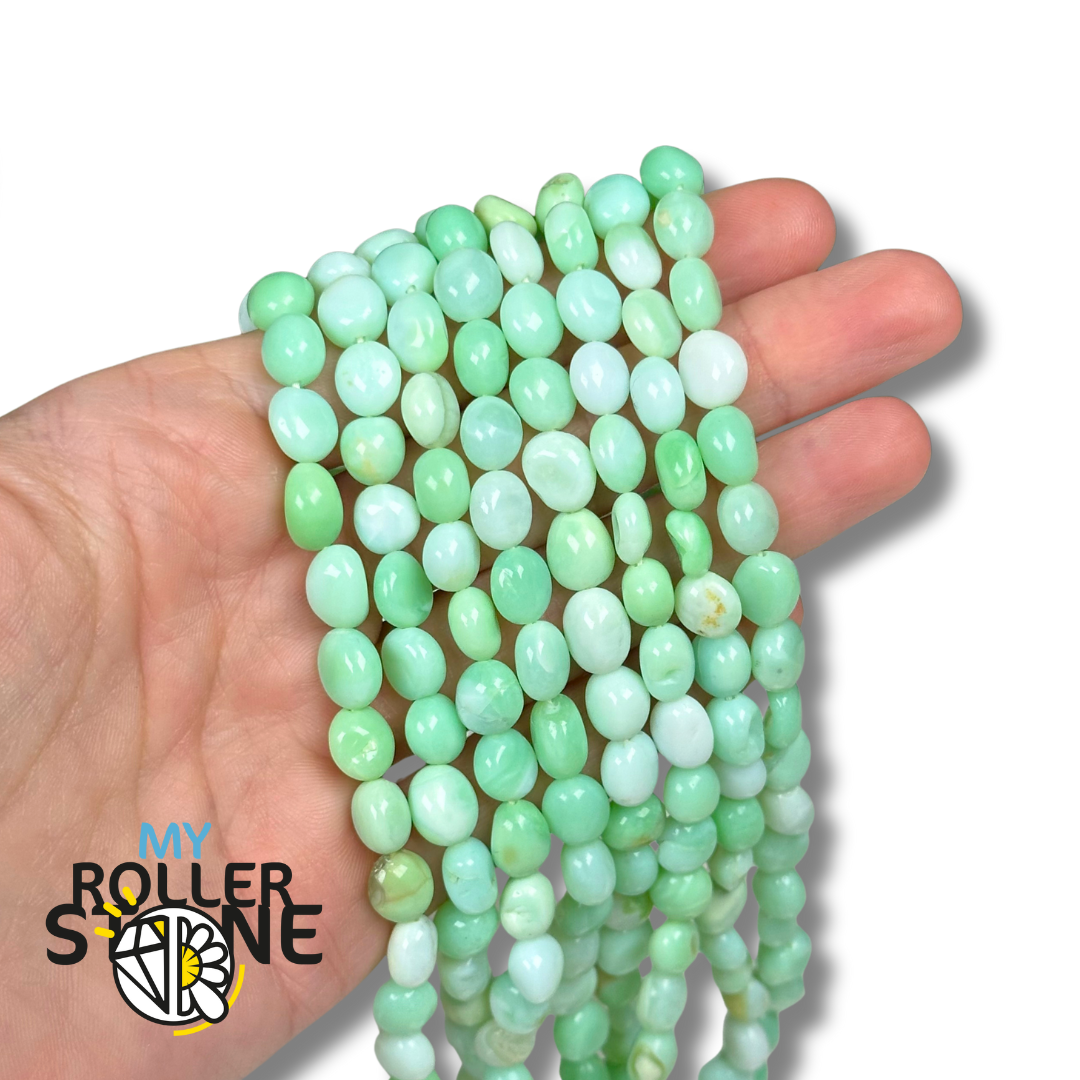 Perle Baroque Opale Verte Mexicaine 5A