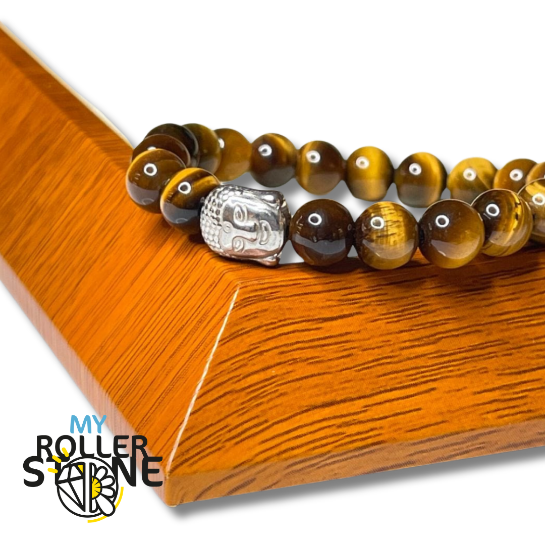 Perle bouddha acier inoxydable - Perles