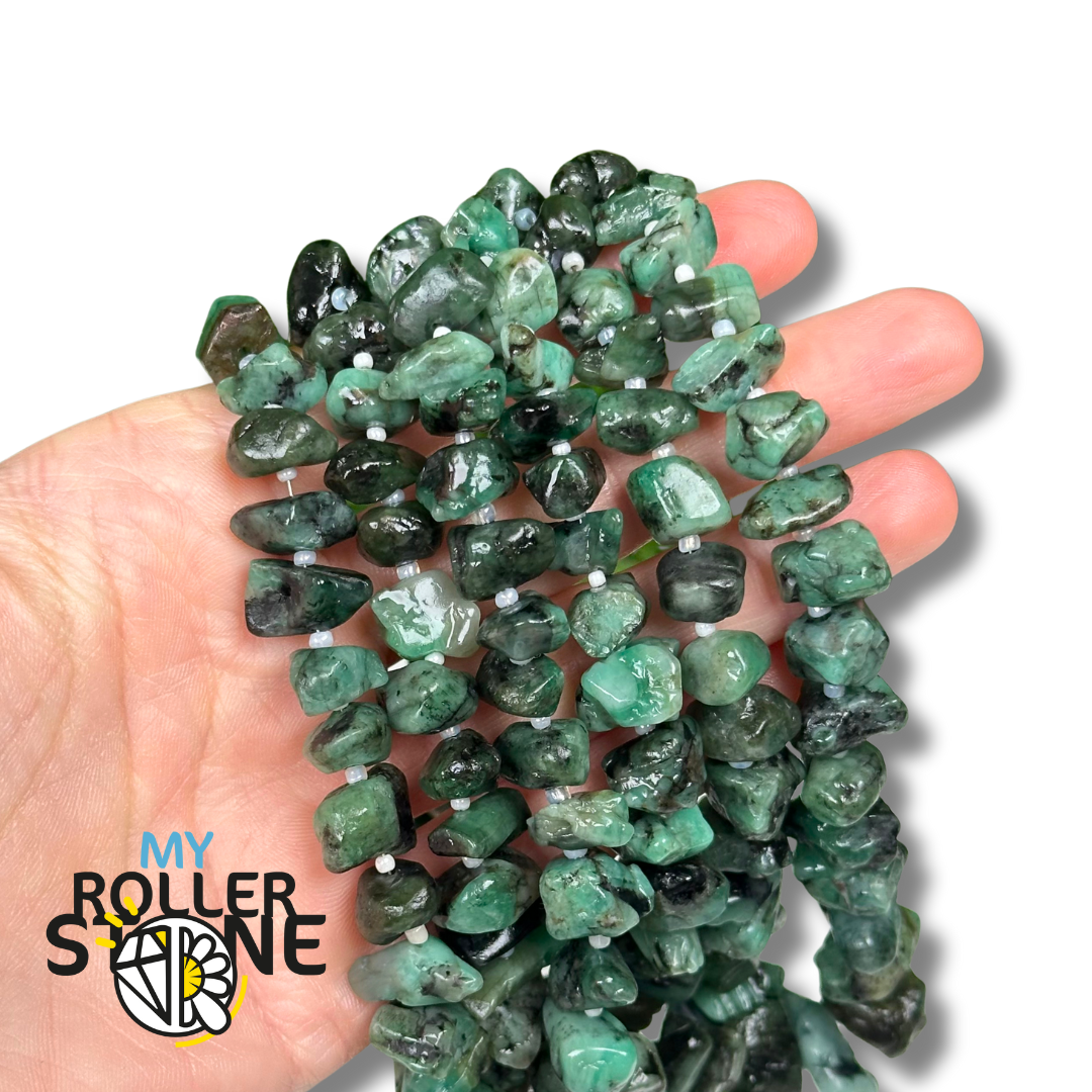 Perle Brute Émeraude