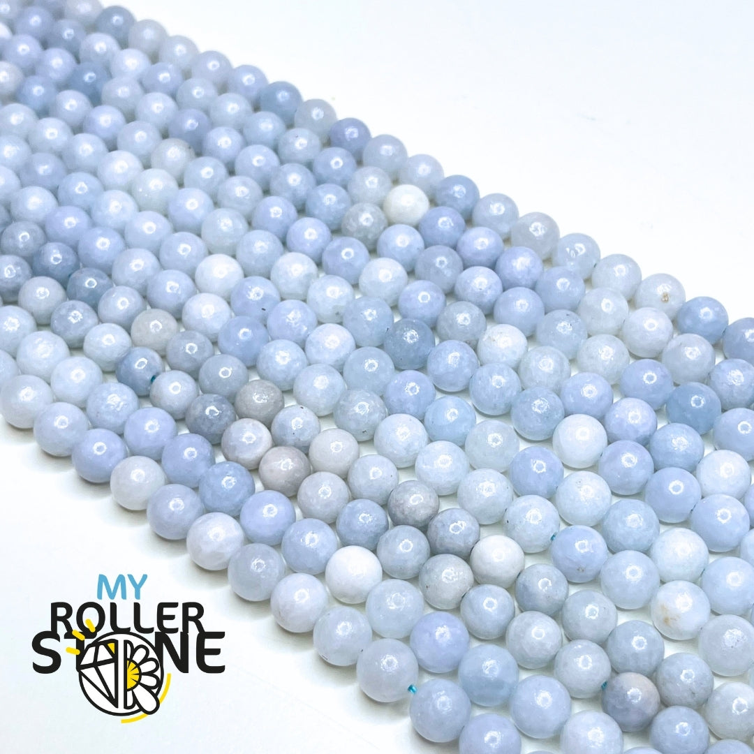 Perle Calcite Bleue 8 MM