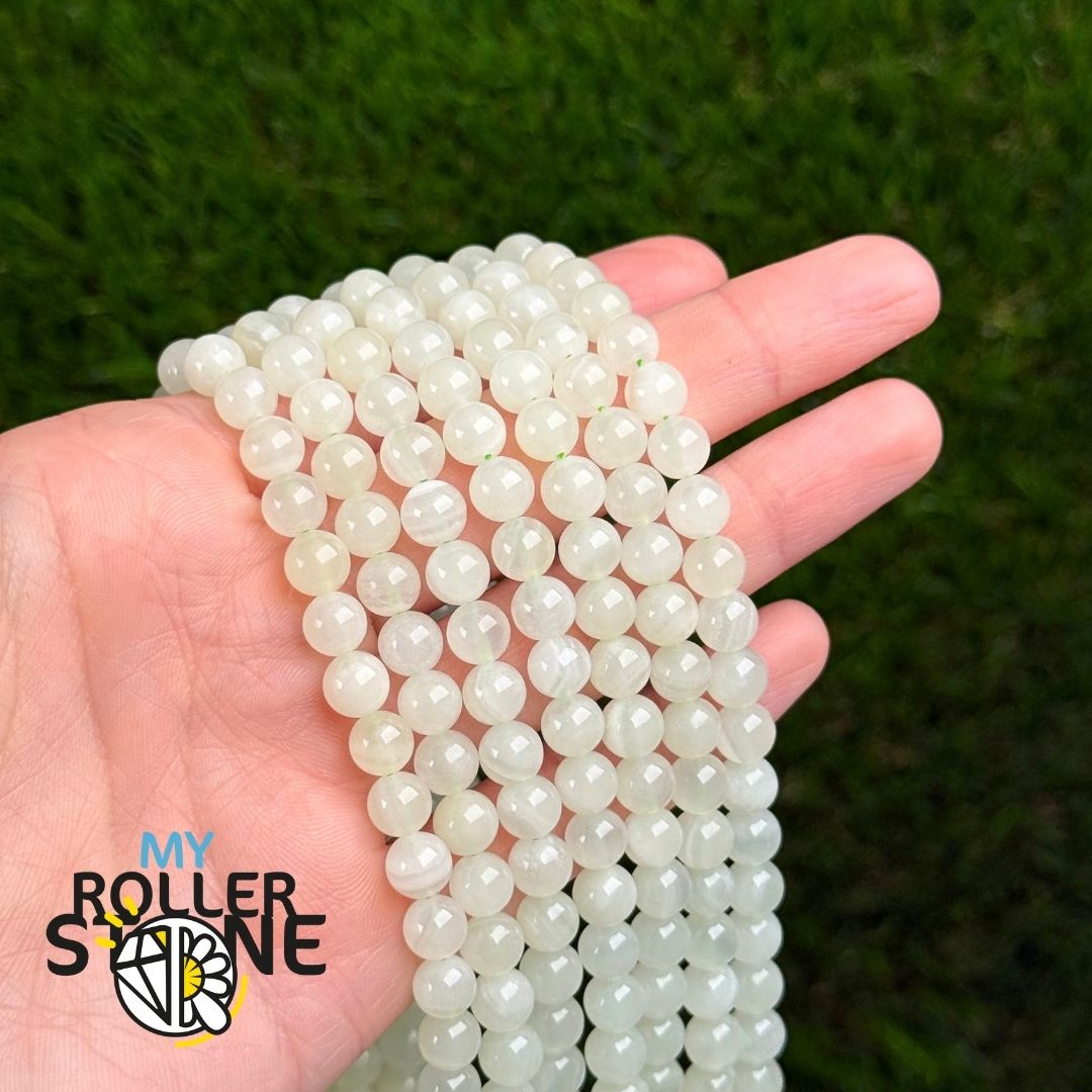 Perle Calcite verte 1A