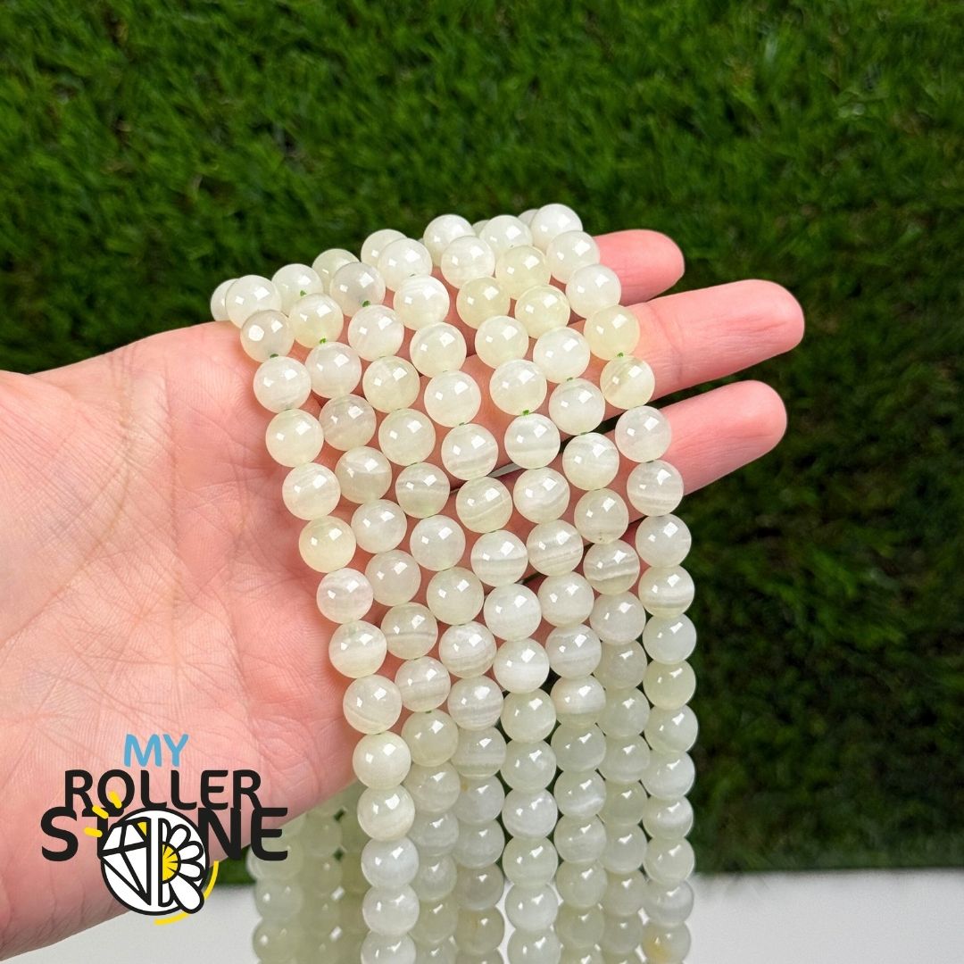 Perle Calcite verte 1A