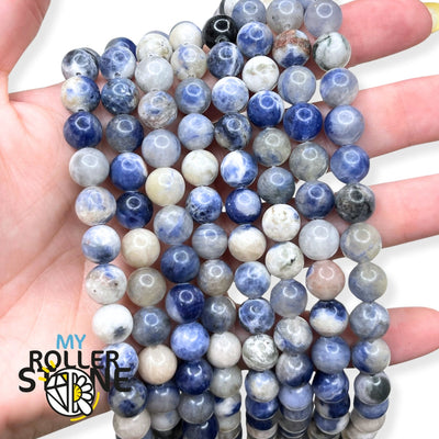 Perle en Sodalite 3A 8 MM