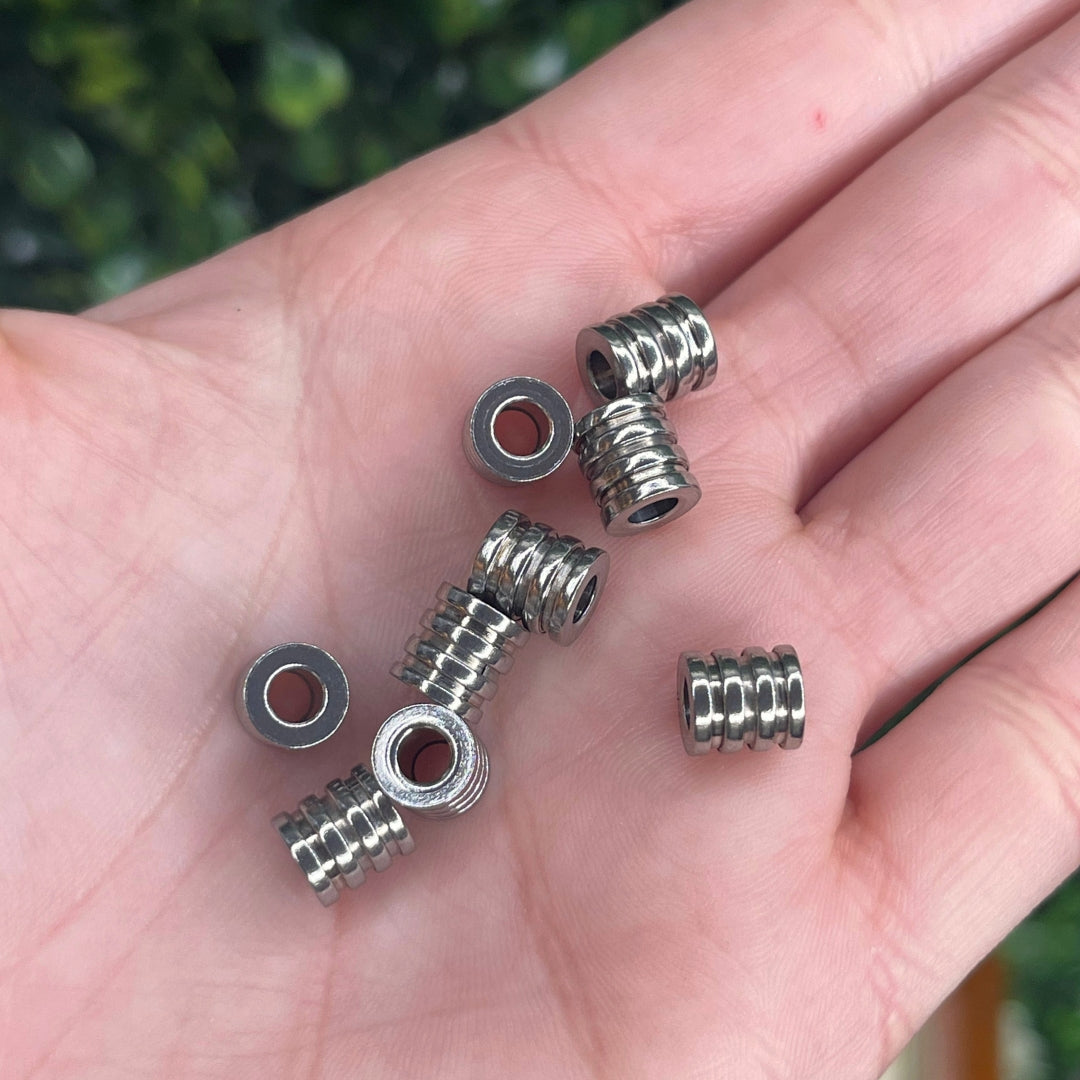 Perle Espacement Rainurée