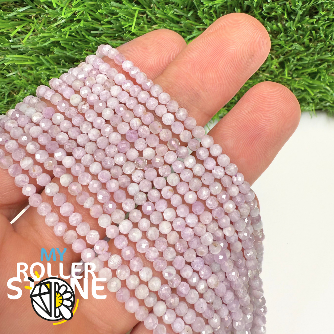 Perle Facettée Kunzite