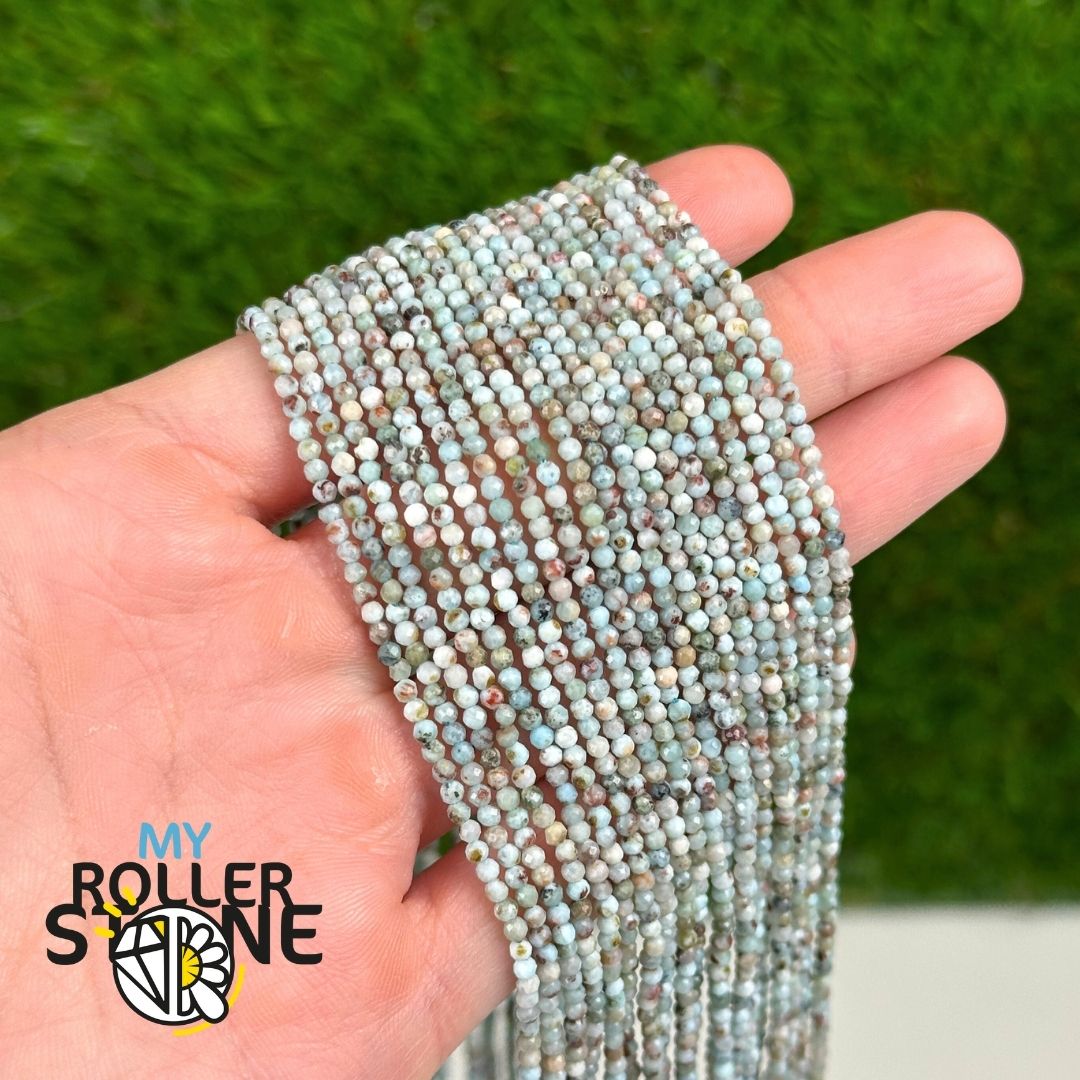 Perle Facettée Larimar