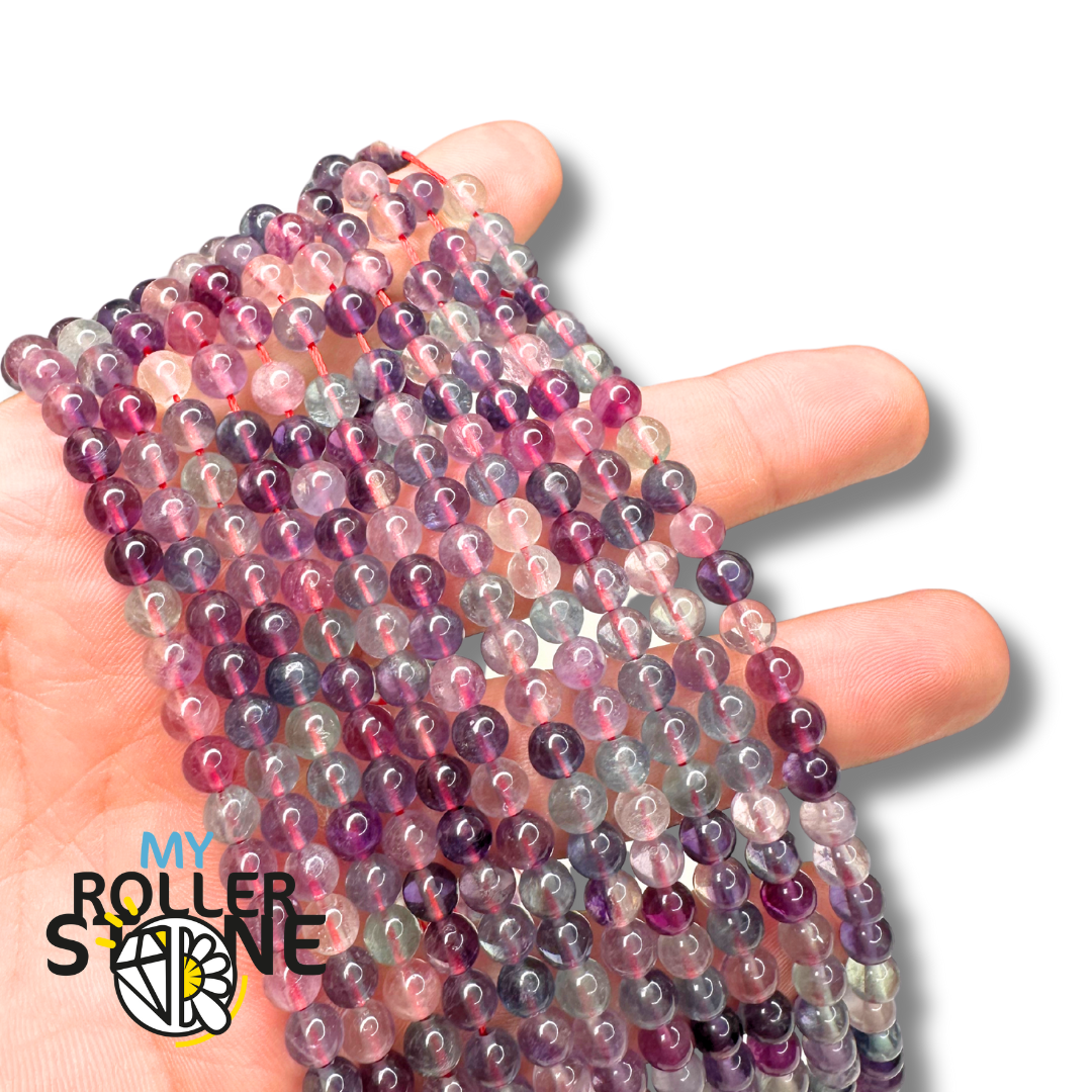 Perle Fluorite 3A - 8 MM - Perles