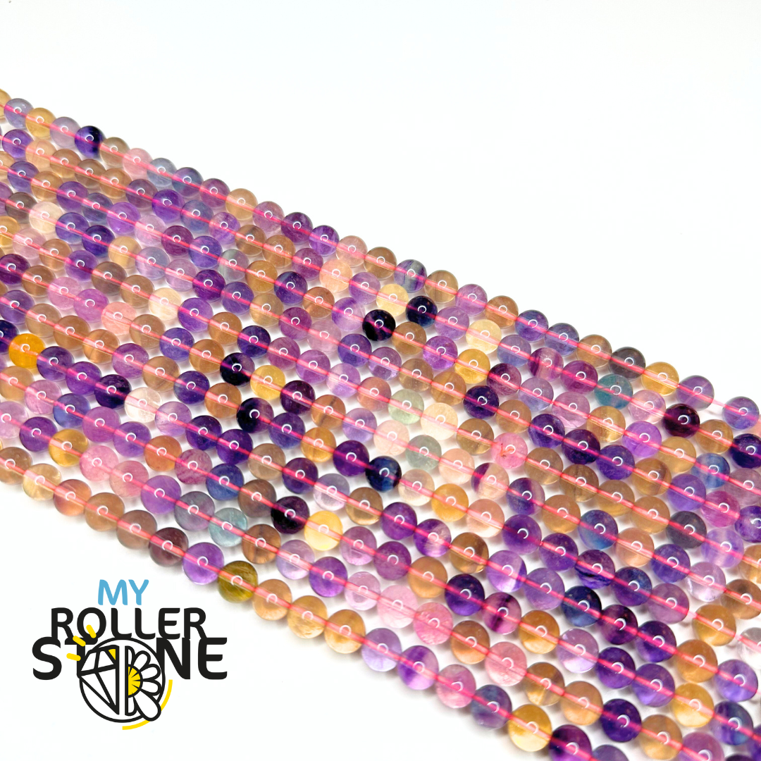 Perle Fluorite 3A - 8 MM - Perles