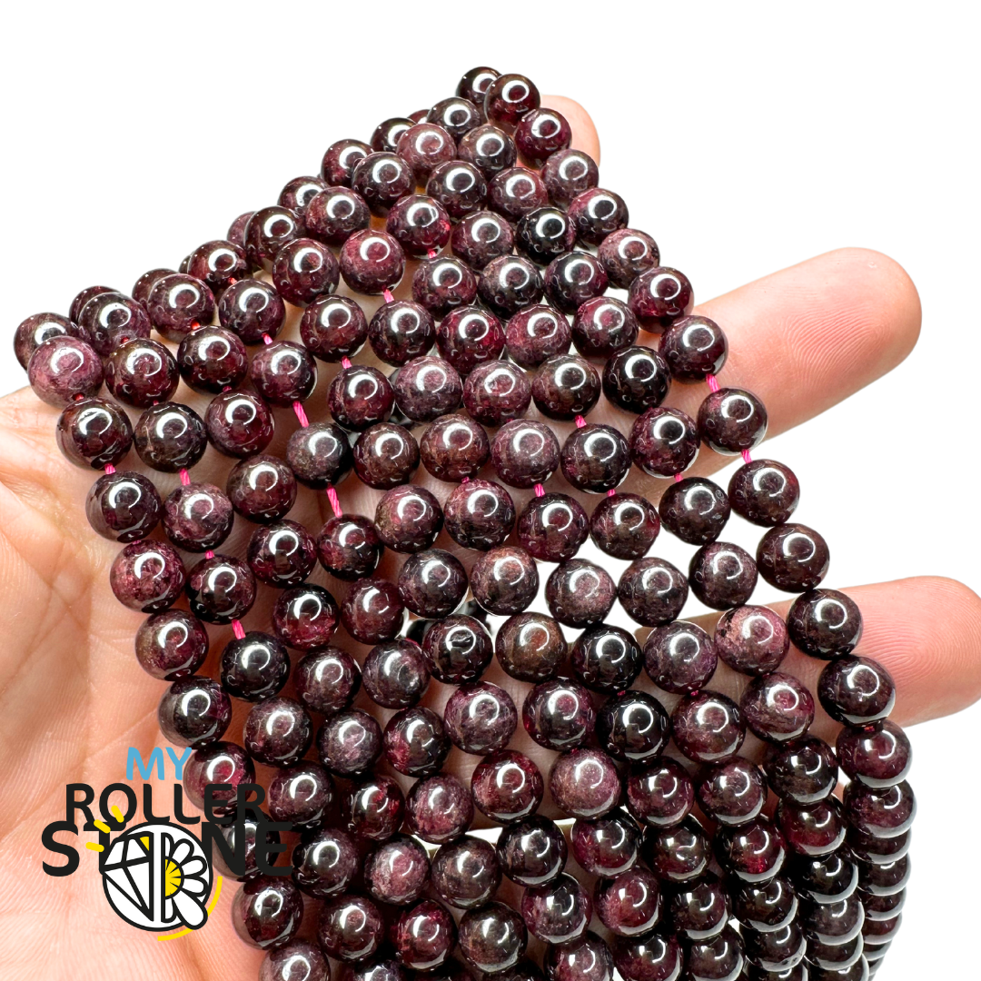 Perle Grenat 3A - 6 MM - Perles