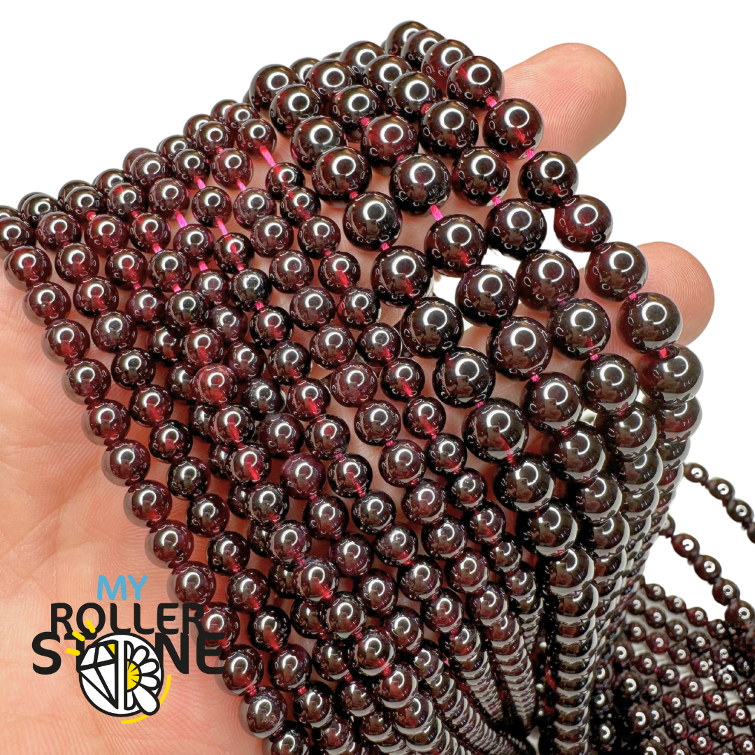 Perle Grenat 5A - Perles