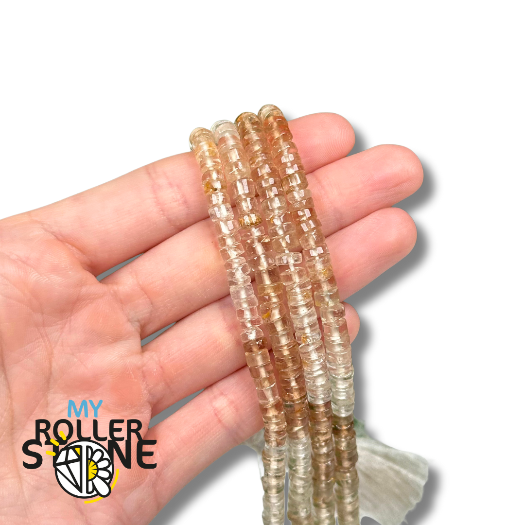 Perle Heishi Topaze Imperial 3A