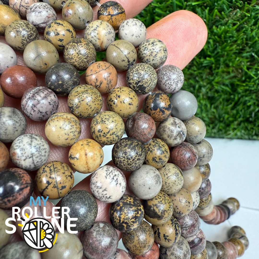 Perle Jaspe Dendritique