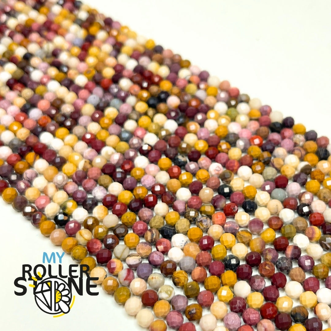 Perle Goutte Facettée Mookaite | Perles gemmes facettées - My Roller Stone Perle Goutte Facettée Mookaite | Perles gemmes facettées - My Roller Stone