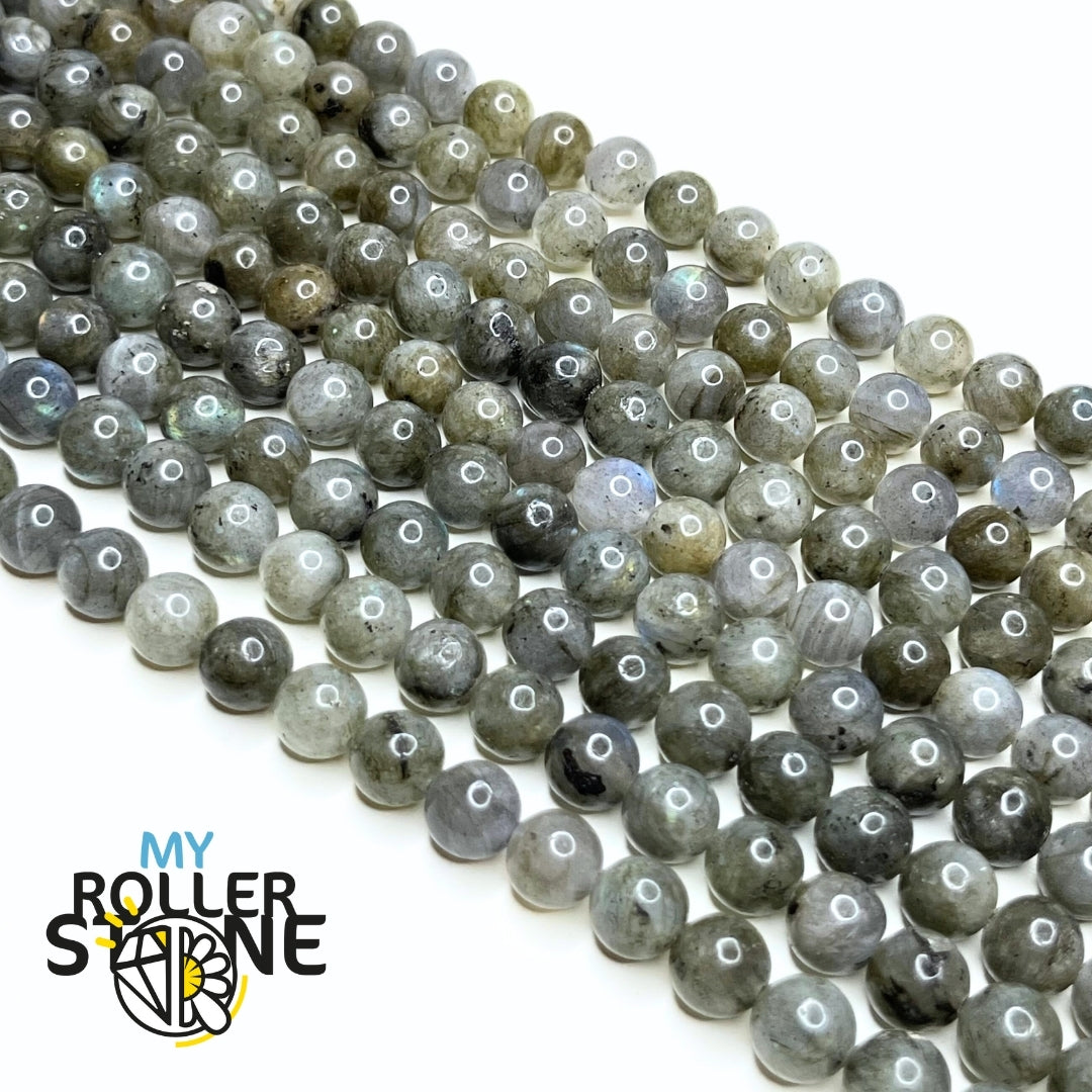 Braccialetto Di Perline Di Labradorite, Pietra Preziosa Blu Flash, Regalo Per Donna, Gioielli Con Perline, Facilmente Regolabile, SKU1252 - Italia - Foto 5