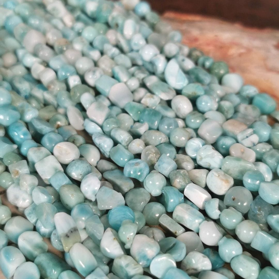 Perle Larimar dégringolée - Perles