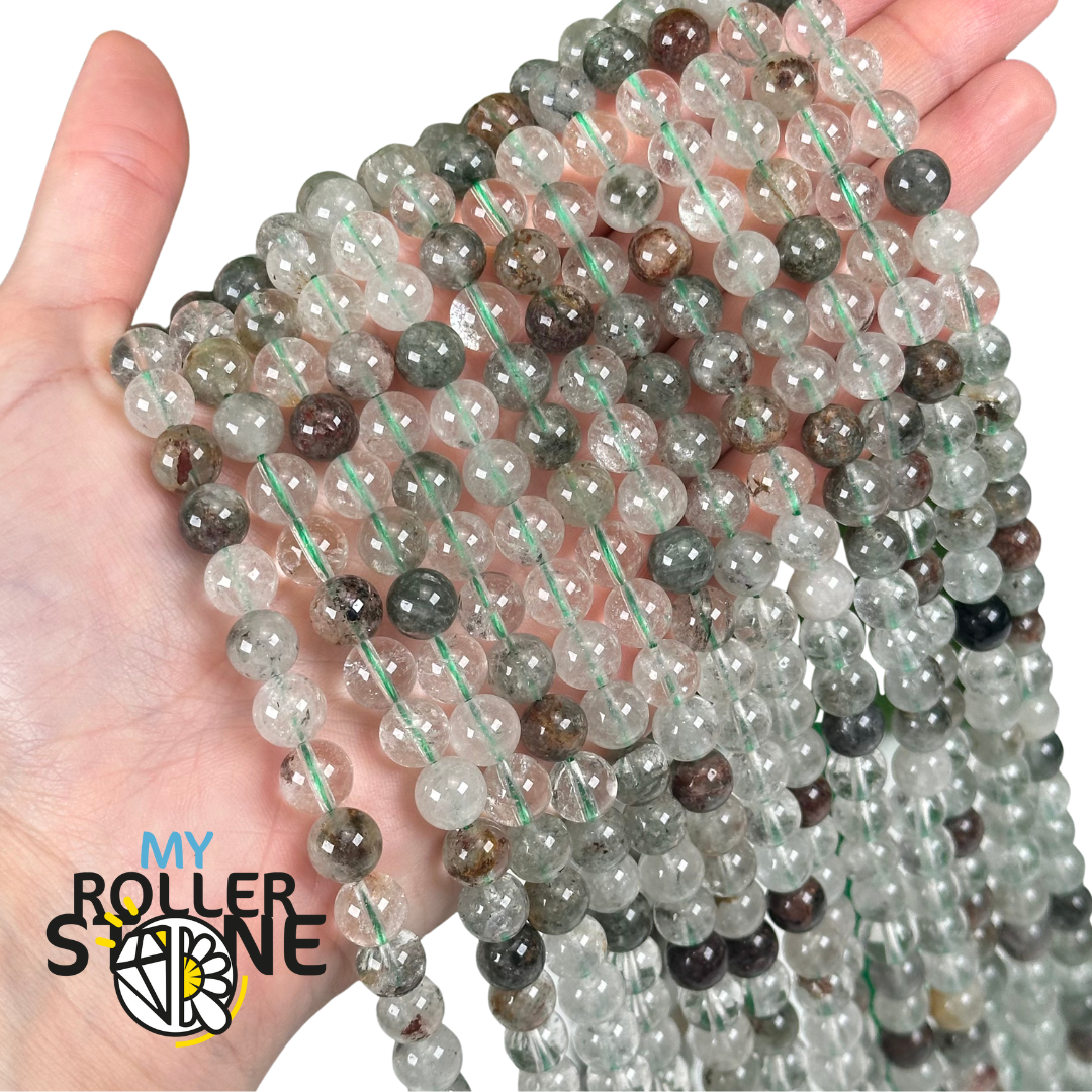 Perle Lodolite 1A - 8 MM - Perles