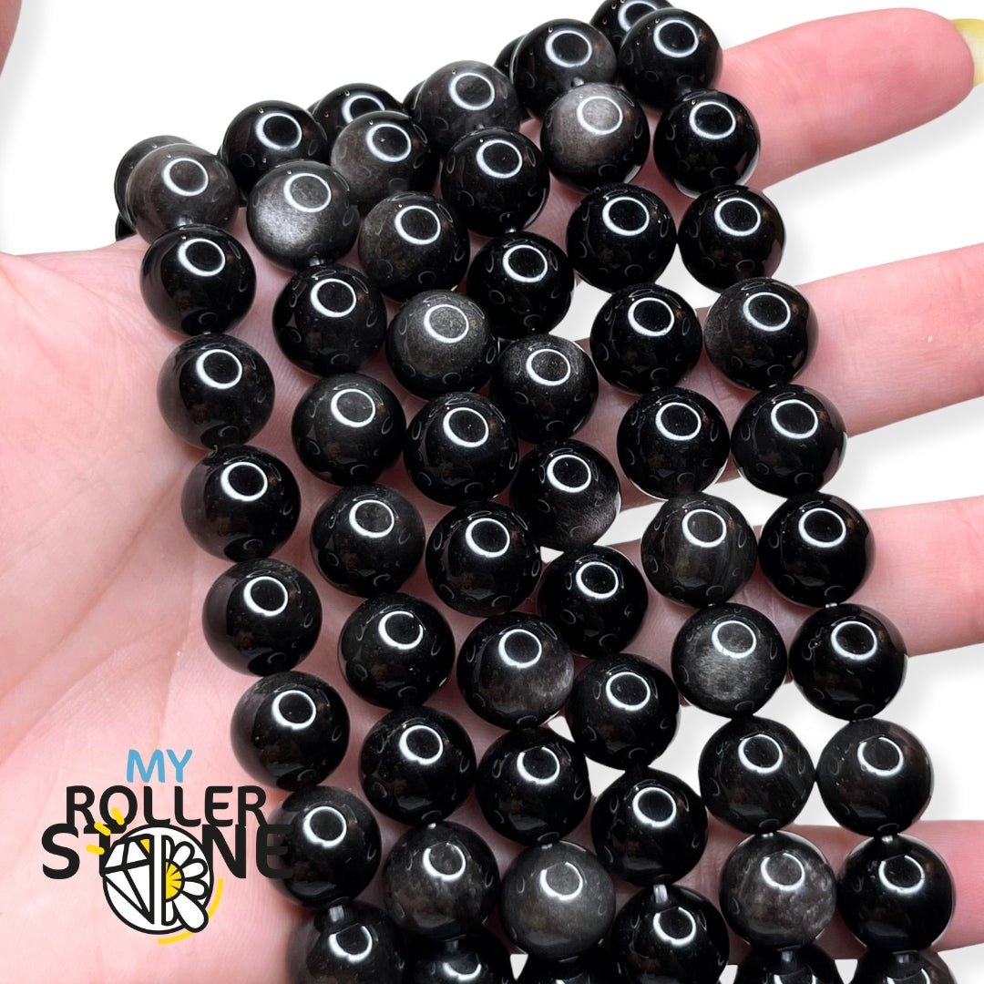 Perline di onice nero naturale, agata lucidata, 4 mm, 6 mm, 8 mm Perline di onice nero naturale, agata lucidata, 4 mm, 6 mm, 8 mm