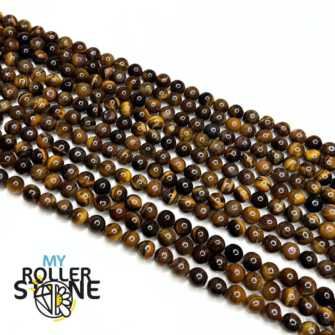 Perle Oeil de Tigre 1A - Perles