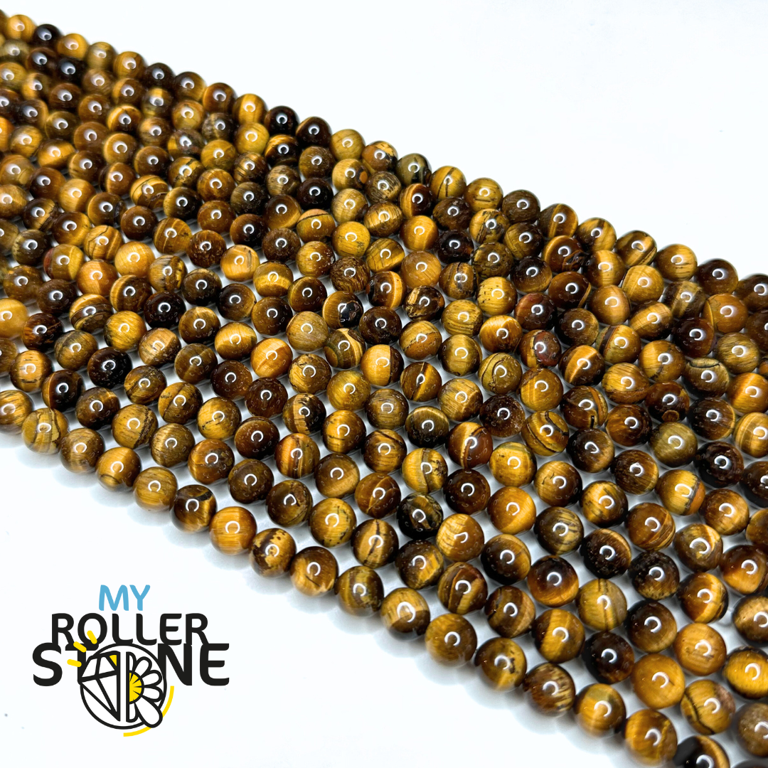 Perle Oeil de Tigre 3A - Perles