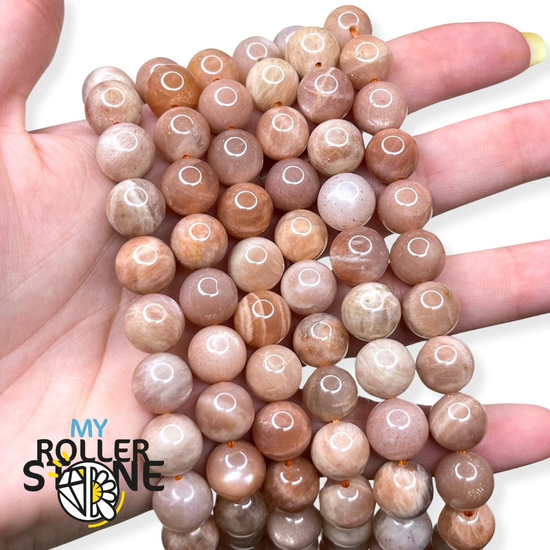 Perle pierre du soleil 3A 10 MM