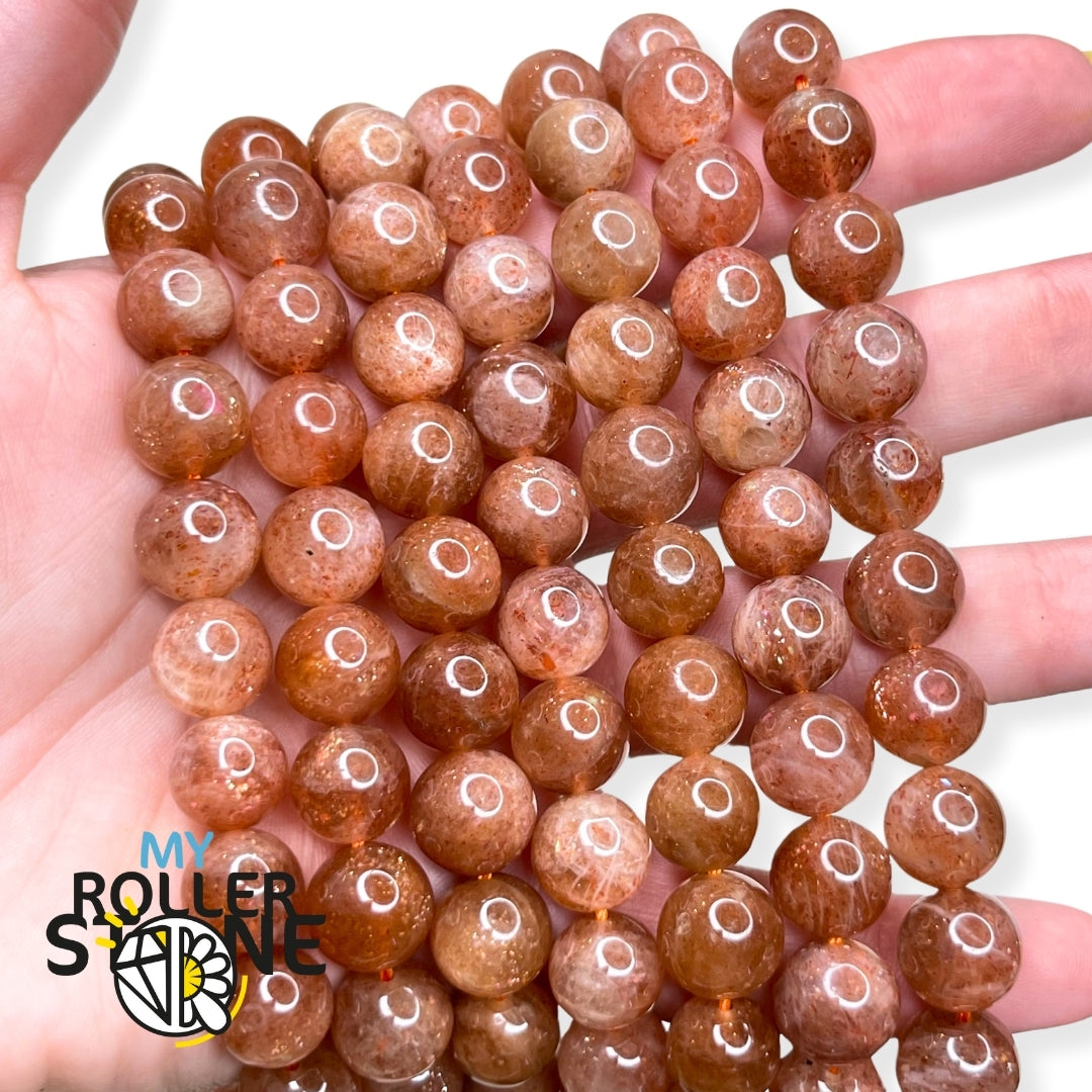 Perle Pierre du soleil 7A 10 MM