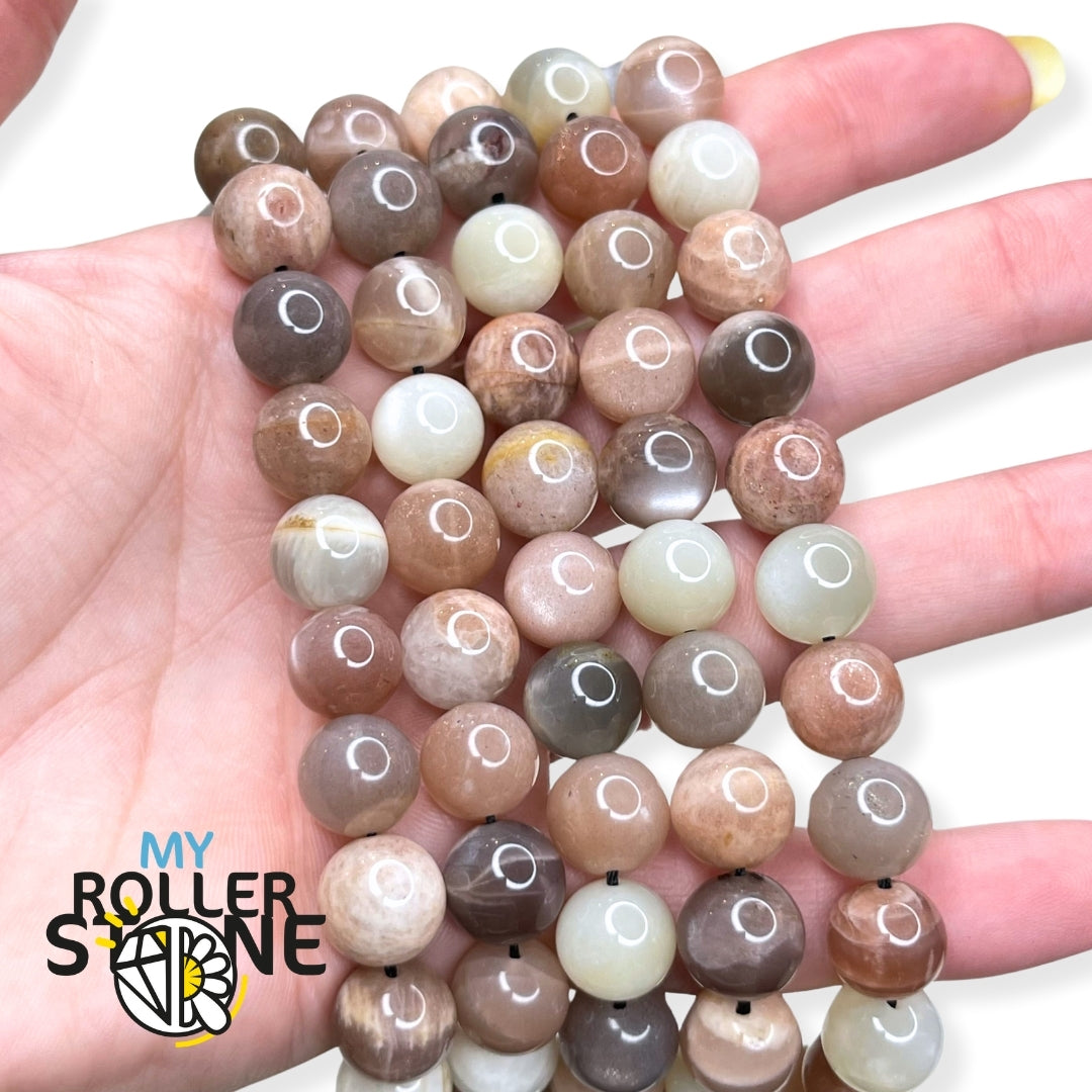 180 Perline In Pietra Naturale 4 Mm | Per Gioielli Fai Da Te - 5