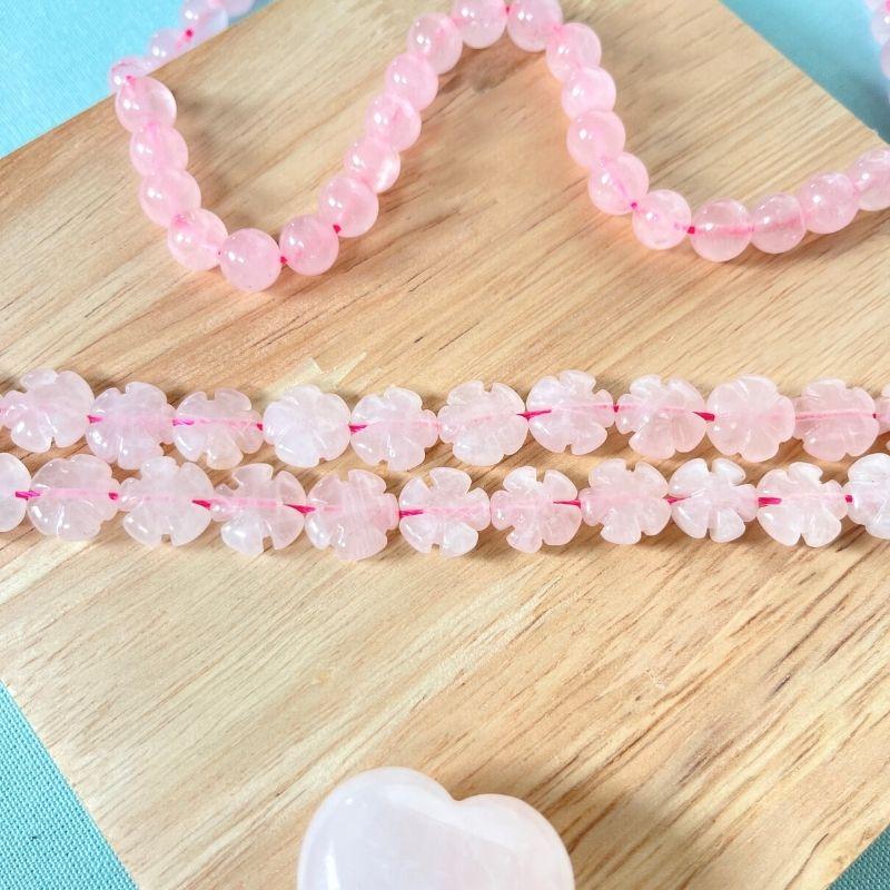 Perle pierre fleur - Perles