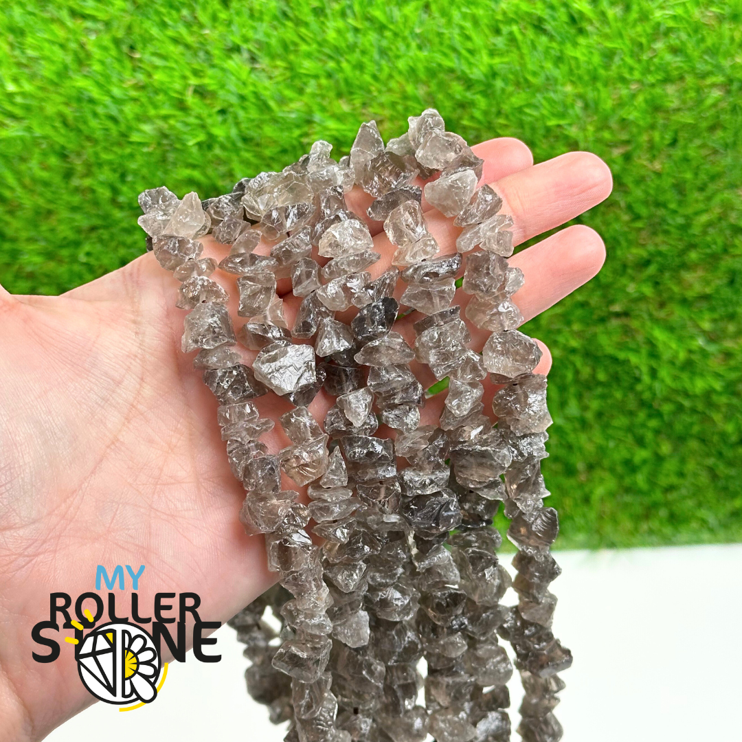 Perle Quartz fumé Brute