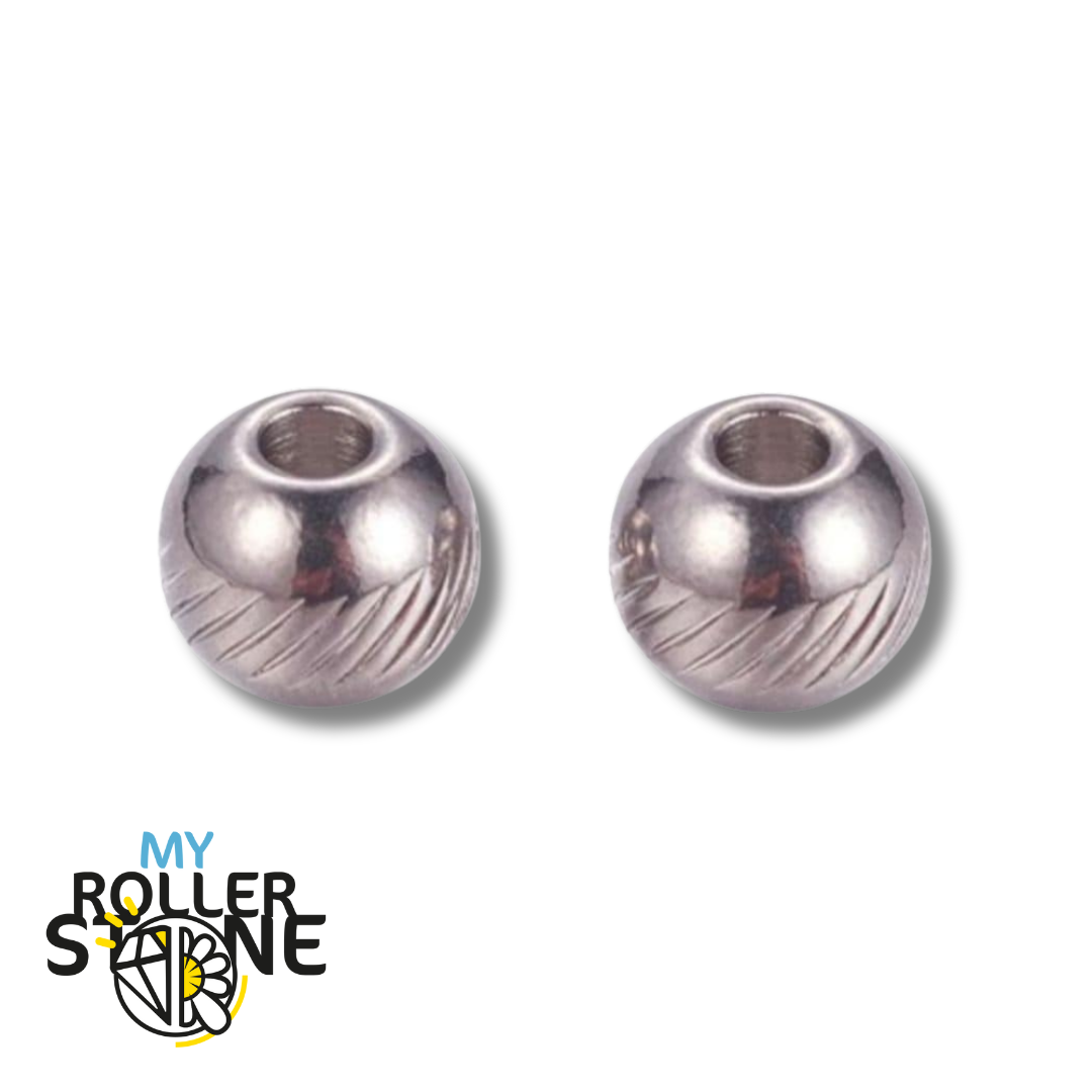 Perle rainurée - À l’unité - Perles