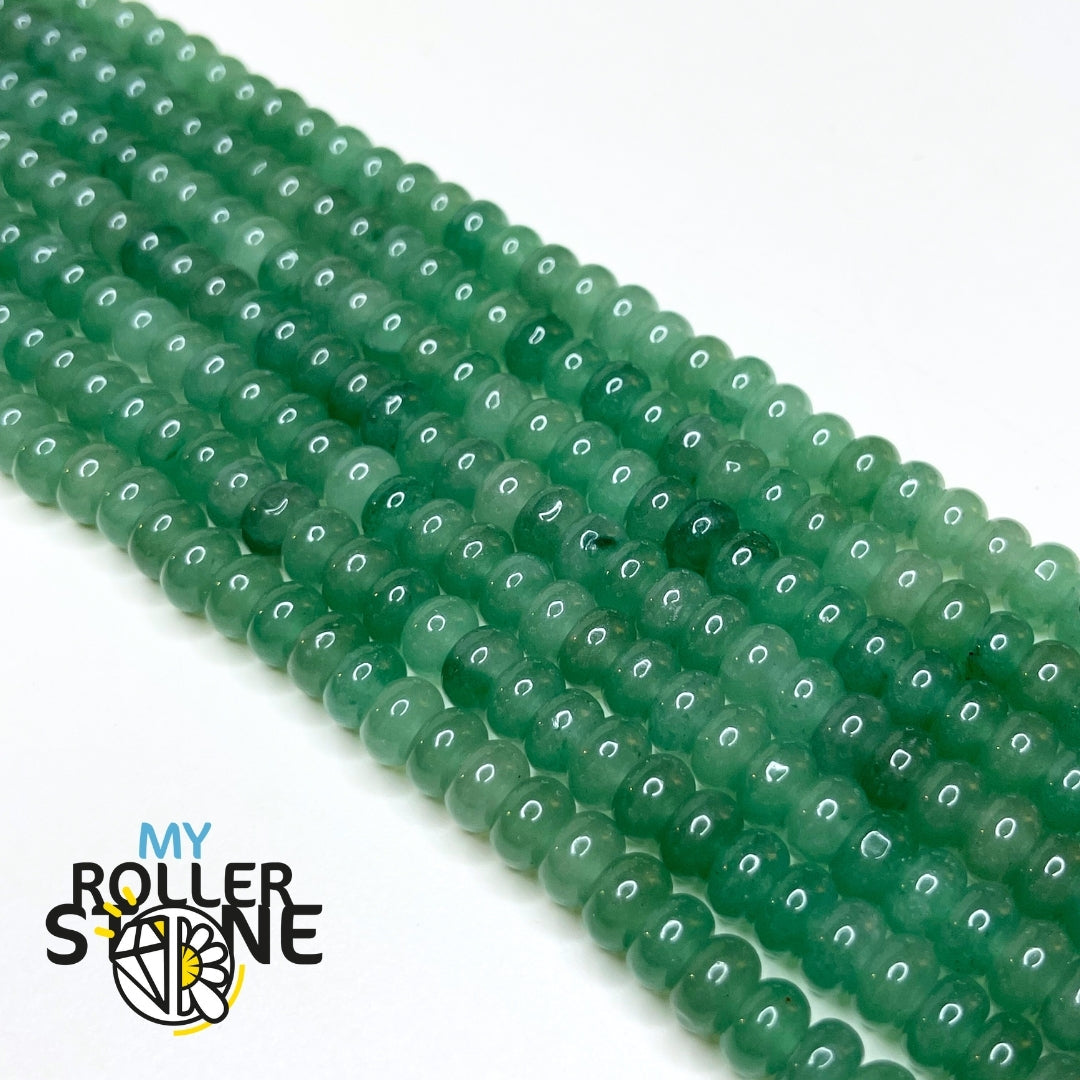 Perle rondelle Aventurine