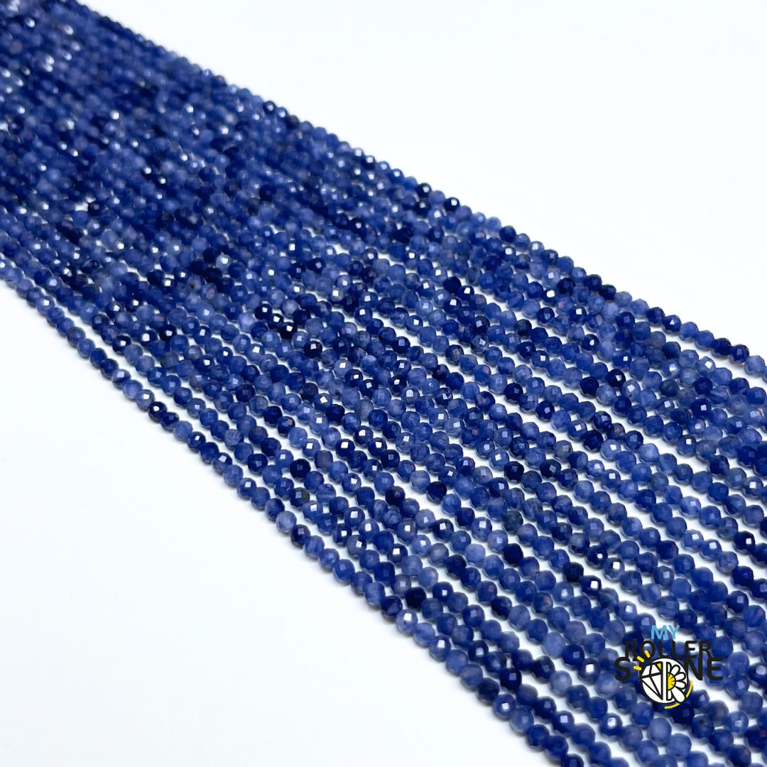Perle Sodalite Facettée 3A - Perles