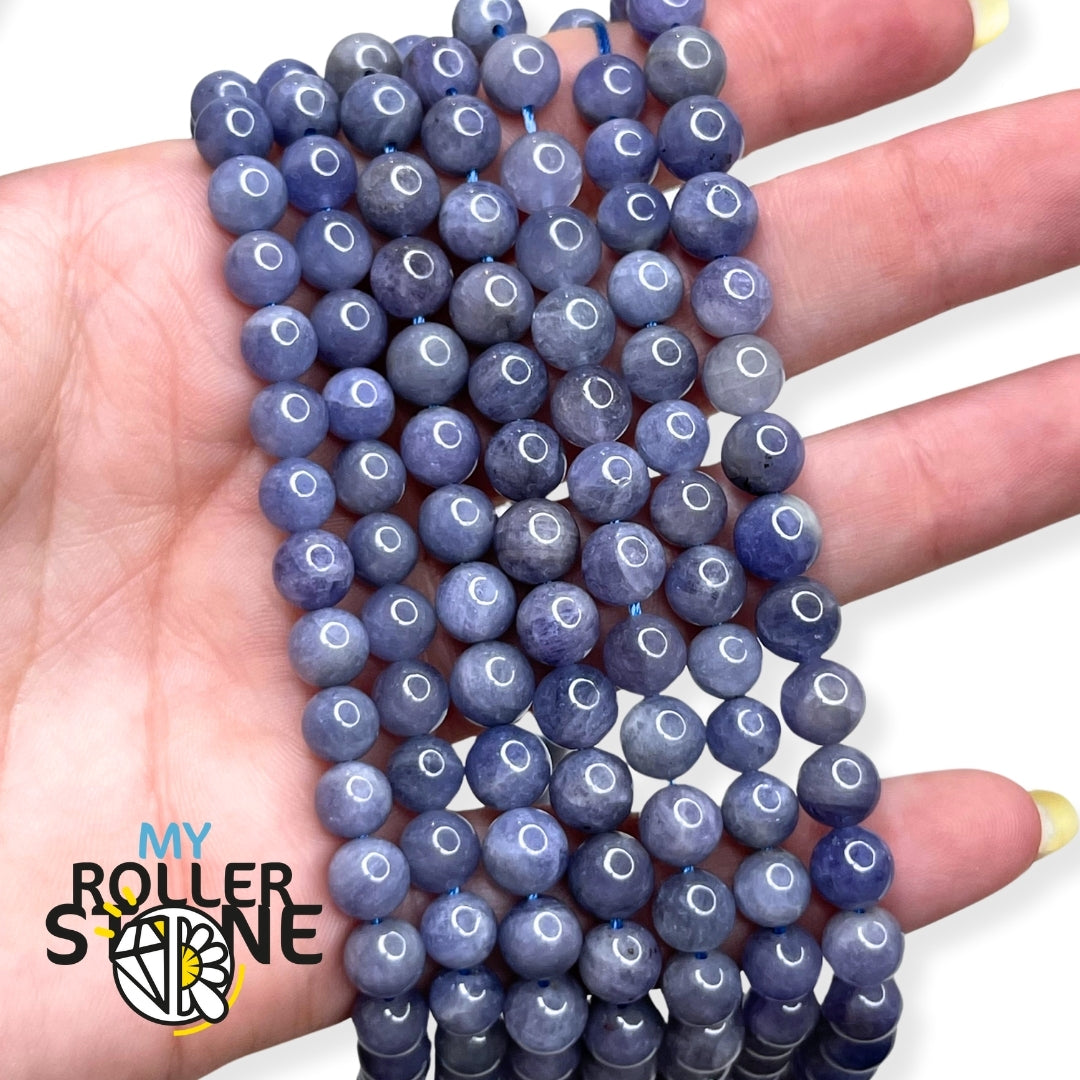 Perle Tanzanite ronde 6 MM