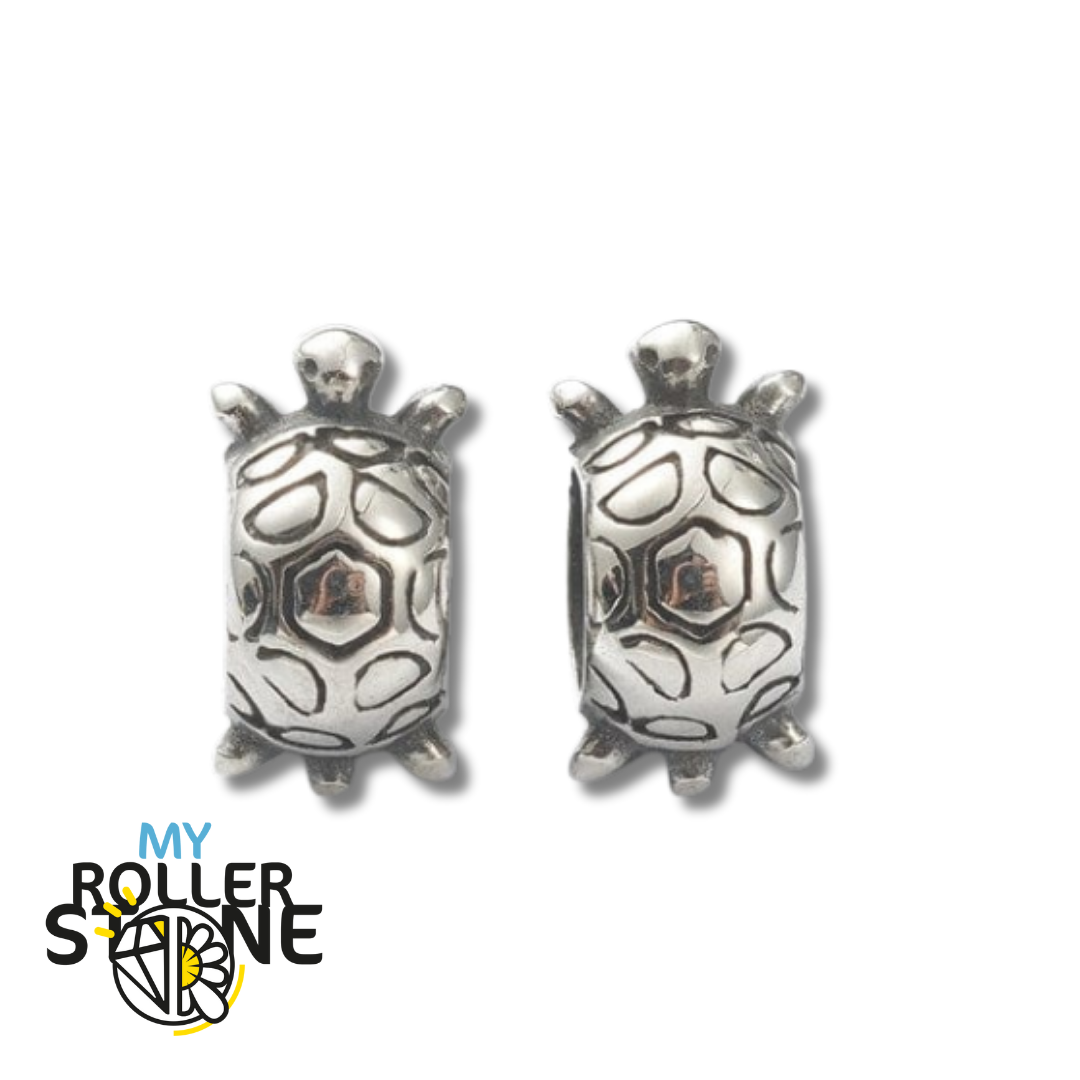 Perle Tortue acier inoxydable - Perles