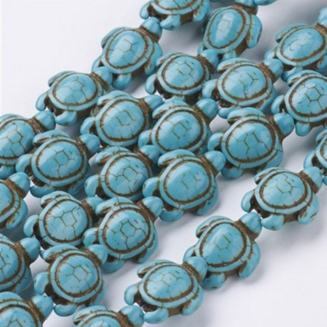 Perle tortue synthétique