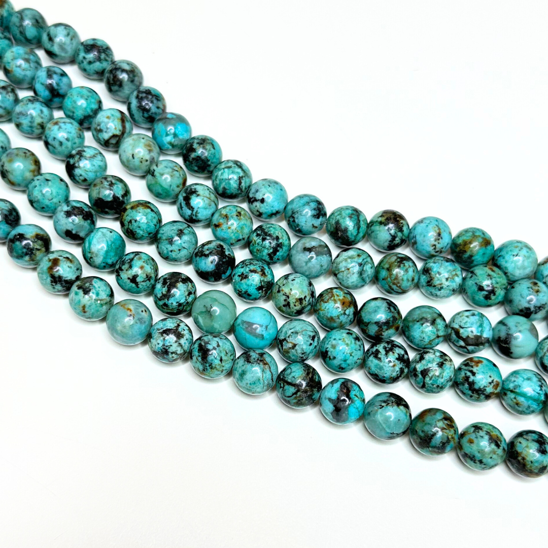 Perle Turquoise Africaine 3A - Perles