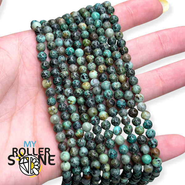 Perles Turquoise Africaine AB 4 mm