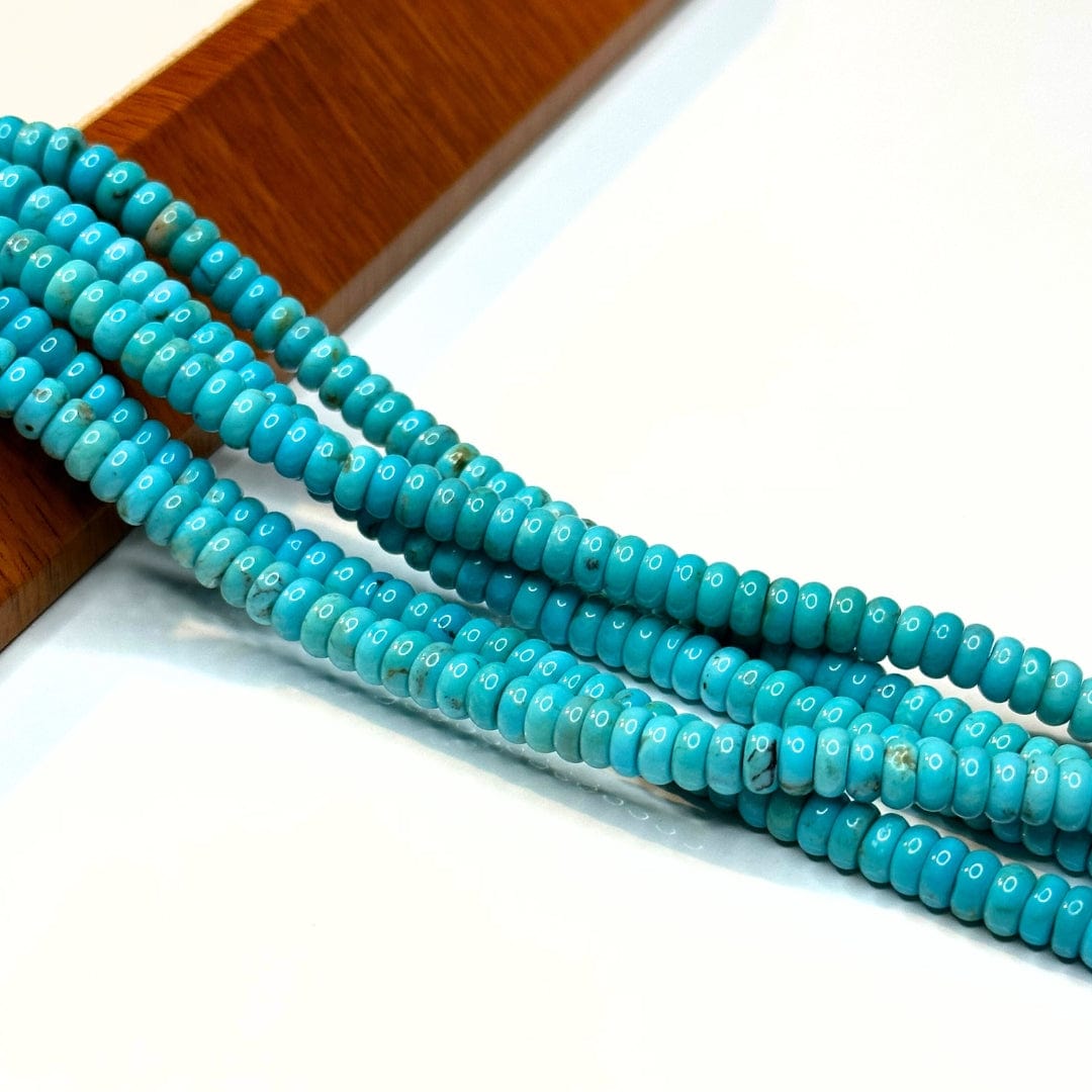 Perle Turquoise Rondelle