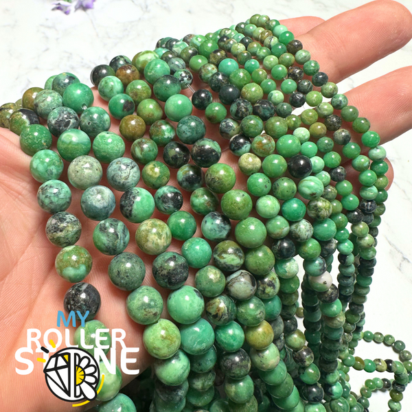 Perle Variscite 5A - Perles